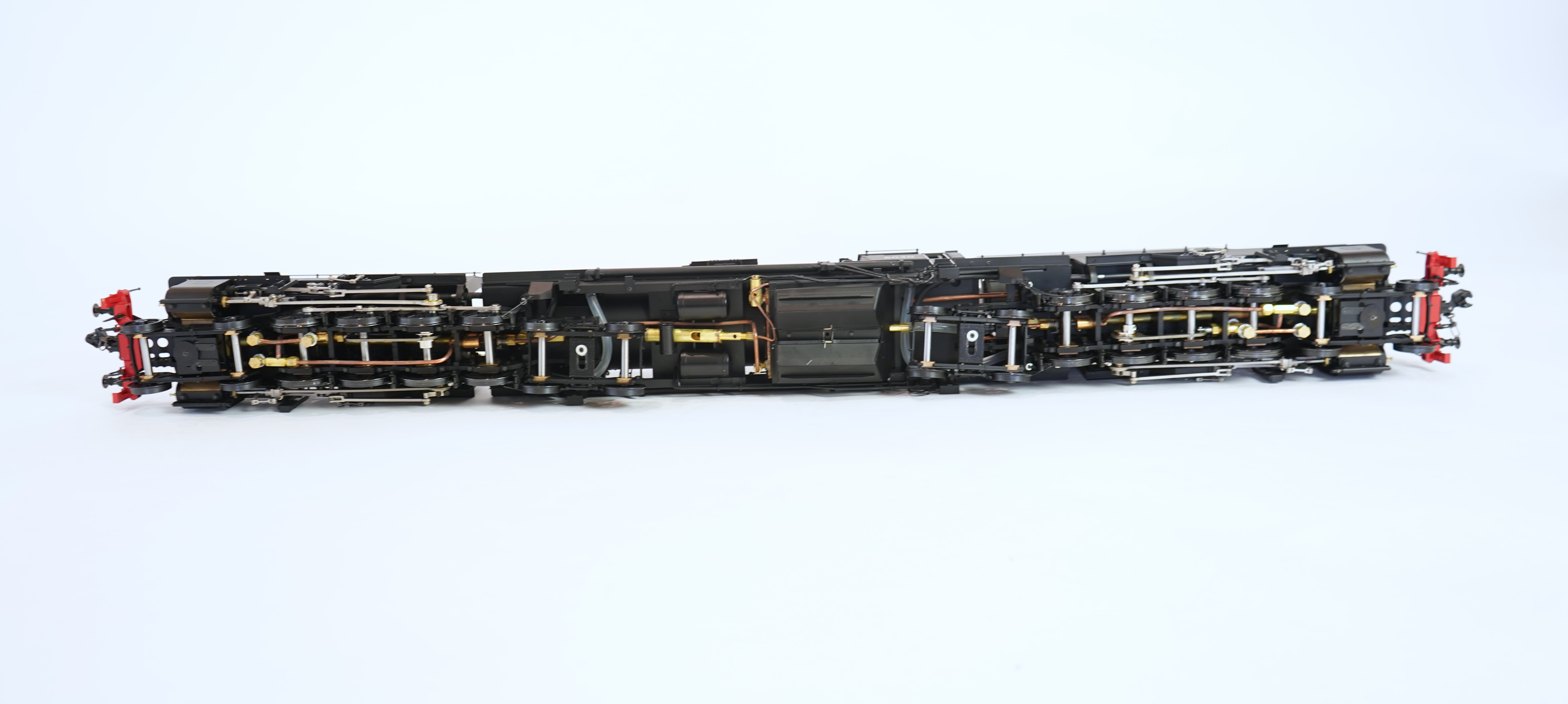A Gauge One Aster Hobbies live steam Australian NSWGR AD60 Class, Bayer-Garratt 4-8-4+4-8-4 locomotive (from the 2009 production run), 6040, the kit built version, spirit fired working four cylinder motion, with grate an